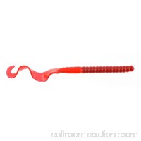 Berkley PowerBait Power Worm Soft Bait 7" Length, Watermelon Red Glitter, Per 13   553147000